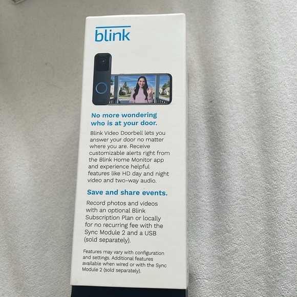 Blink doorbell and outdoor camera home security system - Picture 5 of 10